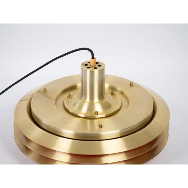 Vintage Swedish Pendant Lamp by Carl Thore for Granhaga Metallindustri, 1960s For Sale - Image 6 of 11