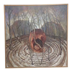Large Signed Original Oil Painting by Jack Thursby | Statement Wall Art | Unique Fine Art for Home or Office