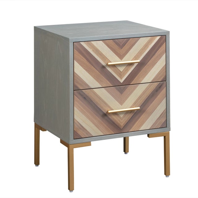 Quinn Gray Side Table For Sale - Image 12 of 12