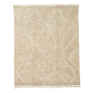 Hand-Knotted Wool Premium Rug by Azele Studio For Sale
