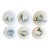 Vintage Marcel Guillot Ceramic Frog Plates - Set of 6 For Sale
