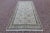 1970s Mid-Century Modern Art Deco Turkish Vintage Floral Beige Oushak Area Rug For Sale - Image 13 of 13