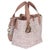 Contemporary Rose Des Vents Tweed Small Toujours Vertical Tote For Sale - Image 3 of 7