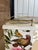 Vintage Hollywood Regency Tropical Decoupage Demi Lune Cabinet For Sale - Image 10 of 12