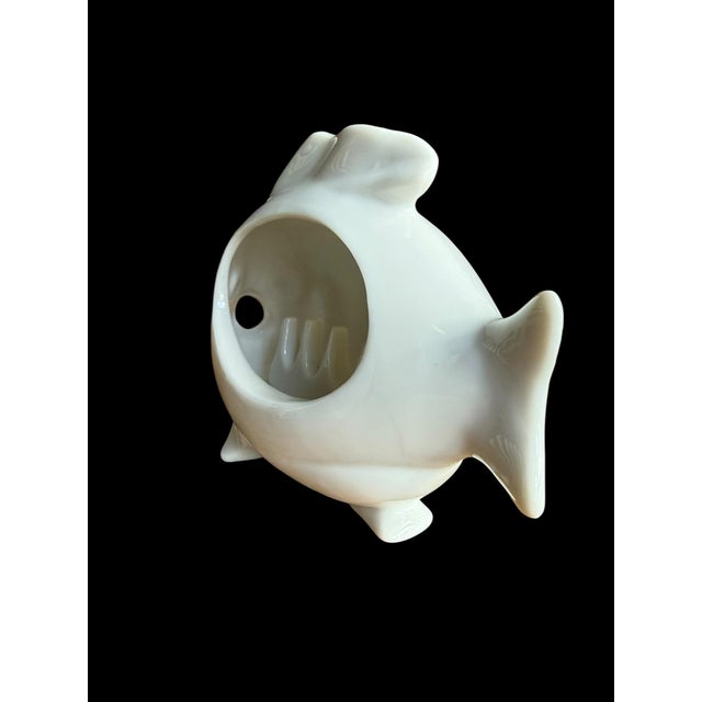 Ceramic Vintage Ashtray Fish Tobacciana Otagiri Blowfish For Sale - Image 7 of 9