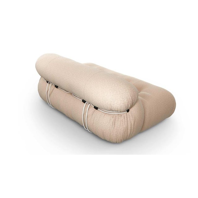 Soriana Two-Seater Sofa by Afra and Tobia Scarpa for Cassina For Sale - Image 3 of 17