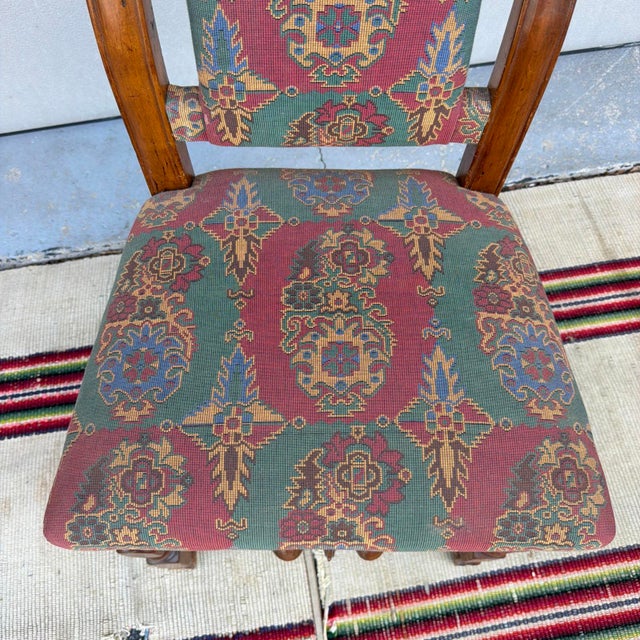 A Very Fine Antique William & Mary Side Chair With Spanish Feet, Boston, Circa 1730 For Sale - Image 14 of 18