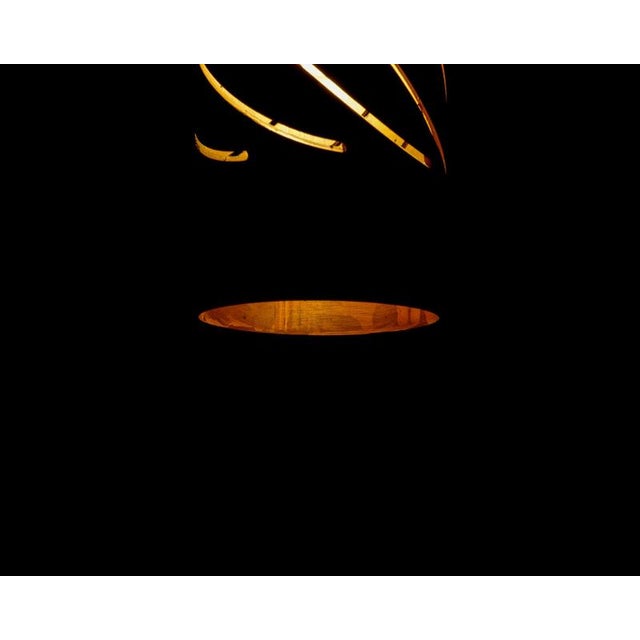 1950s Swedish Mid-Century Copper Cylinder Pendant Lamp, 1950s For Sale - Image 5 of 7