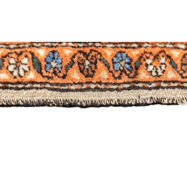 Late 18th Century Antique Persian Farahan Sarouk Rug 3'4'' x 4'11'' For Sale - Image 9 of 12