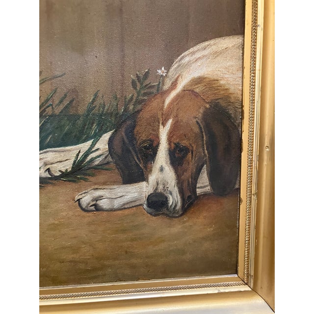19th Century Curious Beagle Puppies For Sale - Image 4 of 5