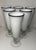 Mid 20th Century Modern White Cased Art Glass Highball Glasses With Black Rims - Set of 6 For Sale In New York - Image 6 of 6