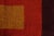 1950s 1950s Vintage Tulu Rug With Red Borders and Gold Rectangle Pattern by Rug & Kilim For Sale - Image 5 of 7
