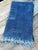 Textile Vintage African Indigo Denim Mossi Mudcloth 78” L X 43” W Textile | No. 138 For Sale - Image 7 of 8