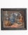 Wood Mid 20th Century Belgium Black Wood Painting For Sale - Image 7 of 15