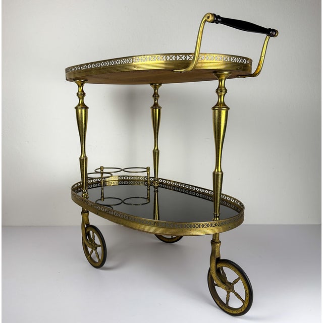 Mid-Century Modern Bar Cart, Italy, 1960s For Sale - Image 18 of 18