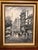 Bring sophisticated French charm into your space with this original mid-century oil-on-canvas Parisian street scene signed...