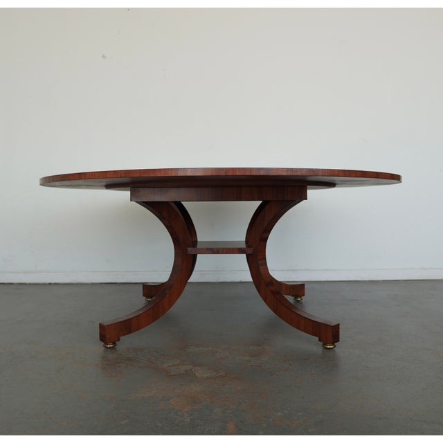 Lillian August Portman Bow Leg Dining Table For Sale - Image 11 of 17