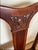 Red Antique Federal Style Mahogany Side Chair With Red Velvet For Sale - Image 8 of 9