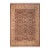 Elegant Pak-Persian Brown/Green Wool Rug - 8'0'' X 10'2'' For Sale