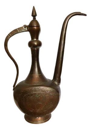Antique Islamic Ewer in Copper, 1950s