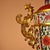 This extraordinary pair of monumental Chinese vases is crafted from copper with vibrant cloisonné enamel work and...