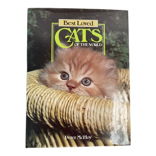 Best Loved Cats of the World Hardcover Book by Peter McHoy For Sale
