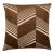 Schumacher x Victor Glemaud Jessie Cut Velvet 22" Pillow In Sable For Sale