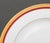 French Bernardaud "Madison Carmin" Pattern Porcelain Dinnerware Service for Eleven For Sale - Image 3 of 11