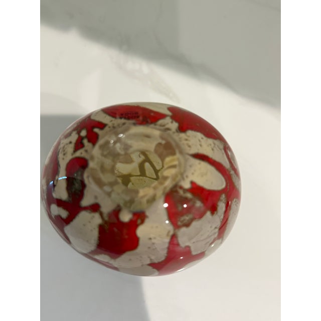 Kosta Boda “Floating Flowers” Series Glass Vase — 6” Etched/signed on bottom of vase Beautiful Kosta Boda “Floating...