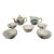 Auratic Chinese Tea Set by China Yon Feng Yuan Co. LTD- 7 Pieces For Sale