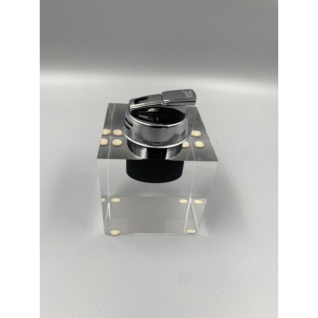 * a table lighter / lighter * Collector's item * by Agnus Electronic * Italian mid century design * refillable gas lighter...