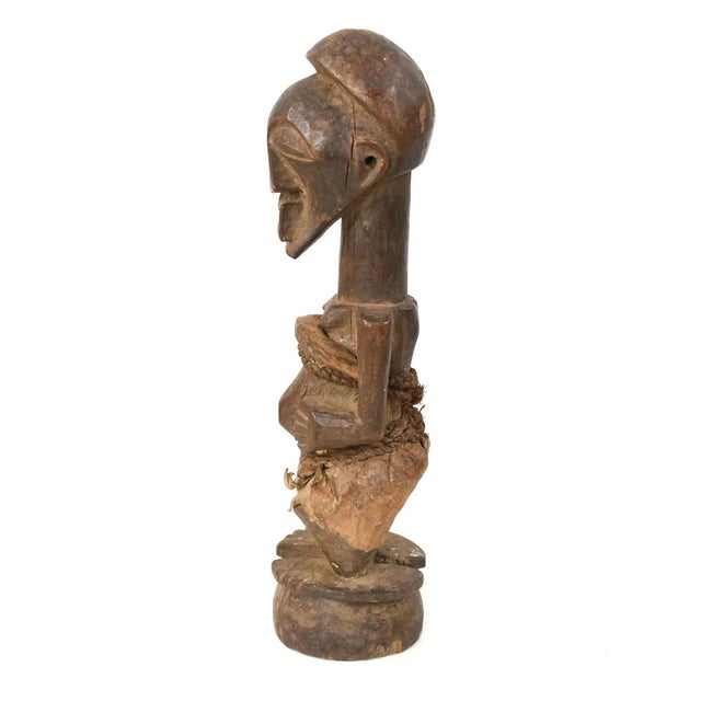 Early 20th Century Early 20th Century Songye Miniature Nkishi Power Fetish Figure For Sale - Image 5 of 7
