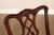 Henkel Harris Chippendale Style Set of Eight Mahogany Dining Chairs For Sale - Image 9 of 12