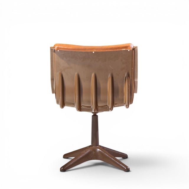 Brown Yrjö Kukkapuro for Haimi Mid Century Side Chairs - Pair For Sale - Image 8 of 11