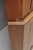 Antique Colonial Primitive Cherry Wood Glass Front Corner China Cabinet Cupboard For Sale - Image 10 of 18