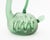 Empoli Glass Duck Form Ewer For Sale - Image 9 of 10