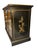 Chinoiserie Drexel Et Cetera Collection Black Lacquer Chinoiserie Flip-Top Buffet Server, 1970s For Sale - Image 3 of 18