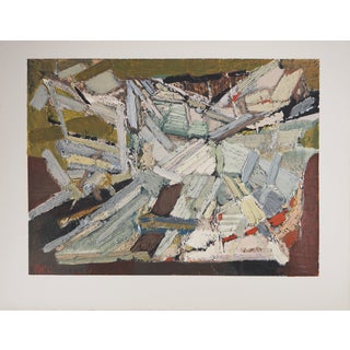 Nicolas de Stael, Composition abstraite, Lithograph For Sale
