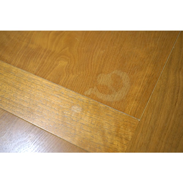 1950s 1950s Michael Taylor for Baker Walnut Extension Dining Table Far East Collection For Sale - Image 5 of 18