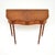 1950s Antique Regency Style Burr Walnut Console Table, 1950 For Sale - Image 5 of 11
