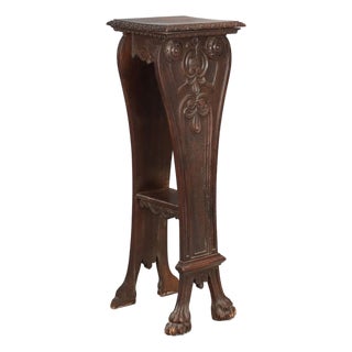 Planter in Walnut Wood For Sale