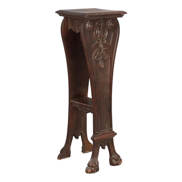 Planter in Walnut Wood For Sale