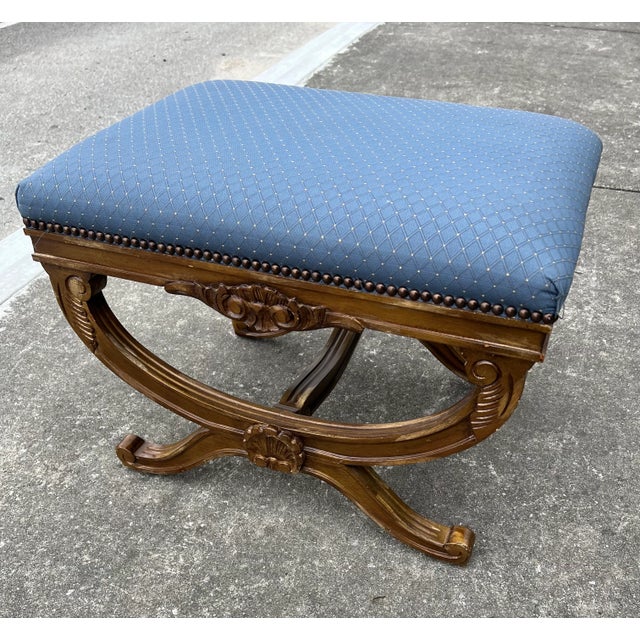 Traditional Late 19th Century Empire Style Bench For Sale - Image 3 of 3