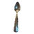 Antique Dutch .833 Silver Teaspoon Attributed to Van Kempen For Sale