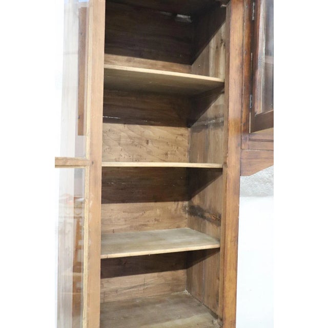 Rustic Rustic Fir Arched Bookcase, 1920s For Sale - Image 3 of 10