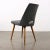 Black Beech Chair in Leatherette Upholstery with Foam Padding, 1950s-1960s For Sale - Image 8 of 9