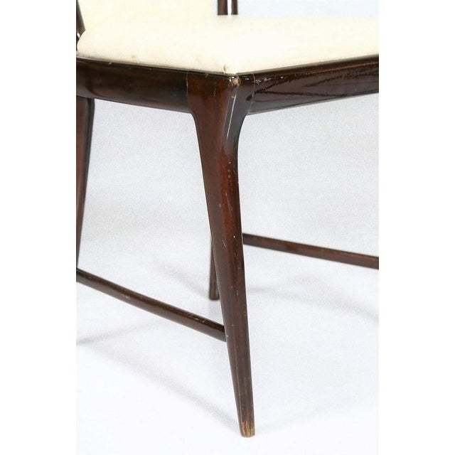 Mid-Century Modern Mid-Century Chairs Attributed to Osvaldo Borsani, 1950s, Set of 6 For Sale - Image 3 of 8