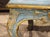 Antique Italian Blue Painted and Parcel Gilt Wooden Tabouret Stool, C. 1850 For Sale - Image 4 of 18