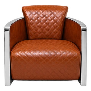 Vintage Eco-Leather Chairs, 1980s, Set of 2 For Sale
