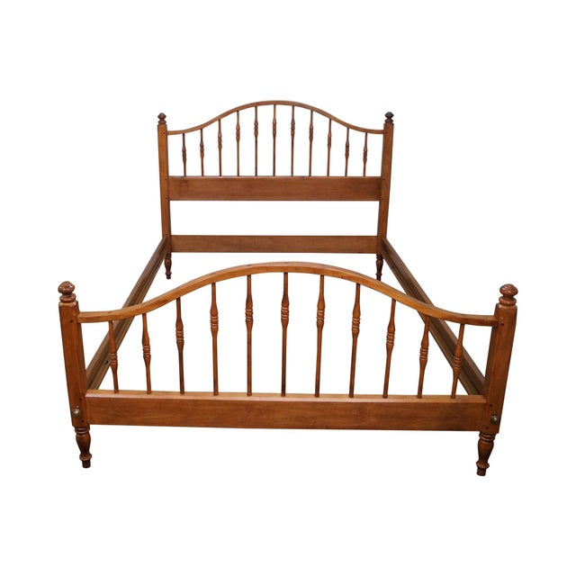Ethan Allen Full Size Maple Bed Chairish